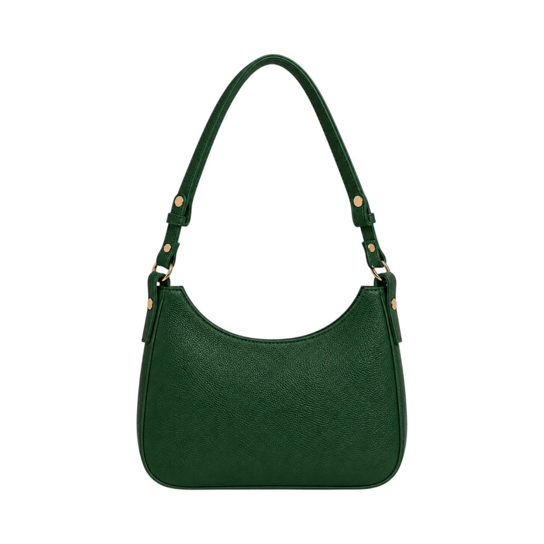 Vixra Emery Green Classic Everyday Shoulder Bag
