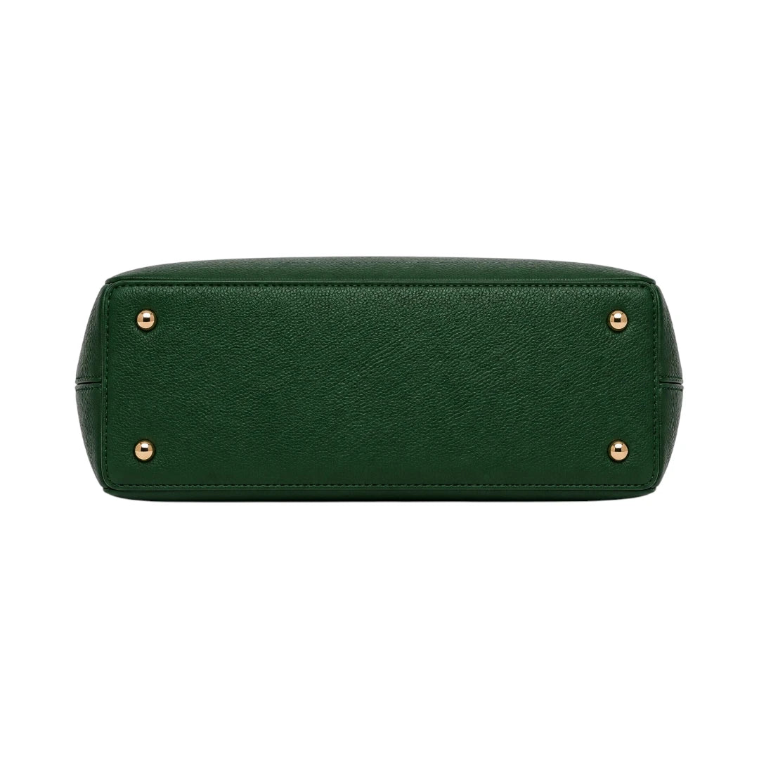 Vixra Emery Green Classic Everyday Shoulder Bag