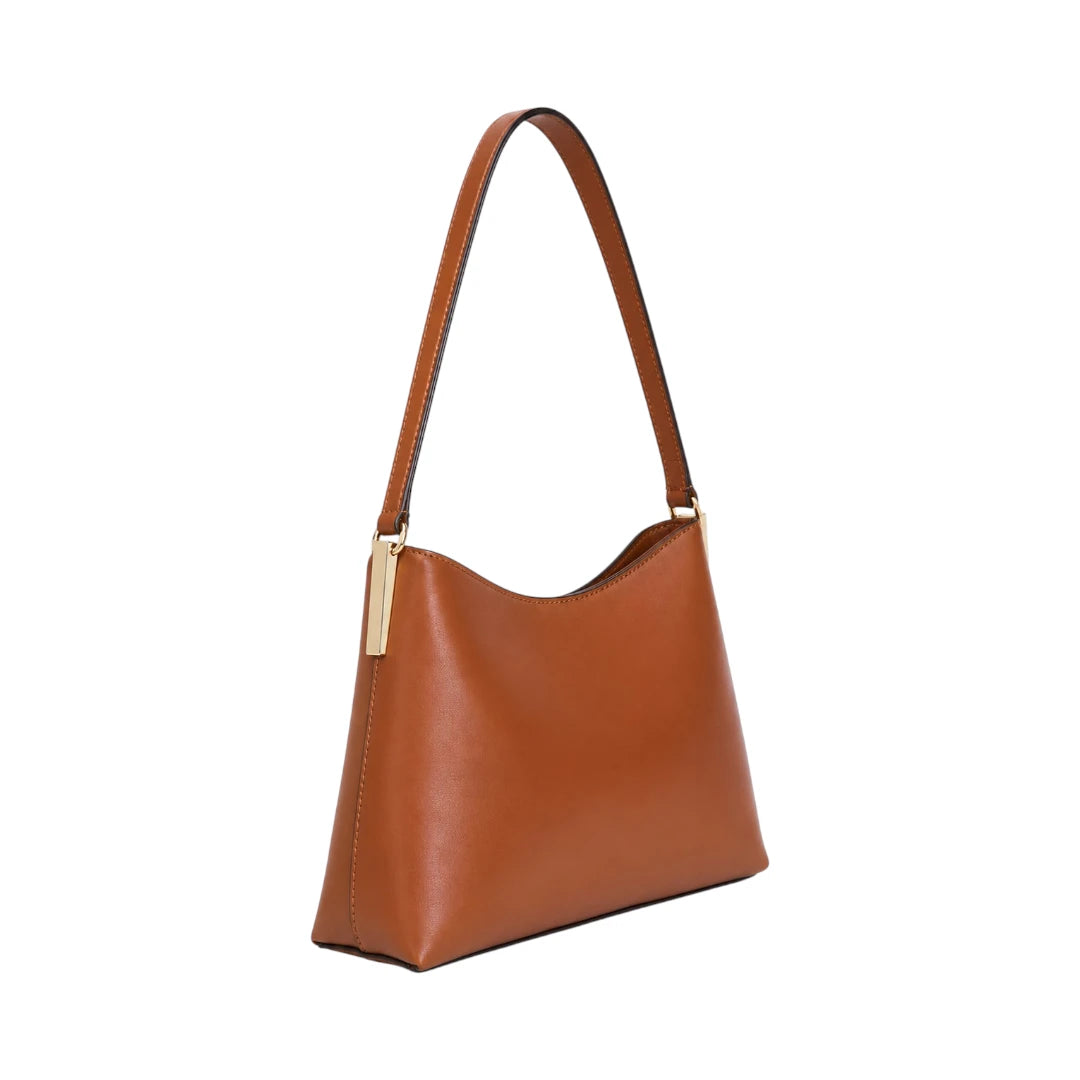 Vixra Siena Brown Minimalist Everyday Shoulder Bag